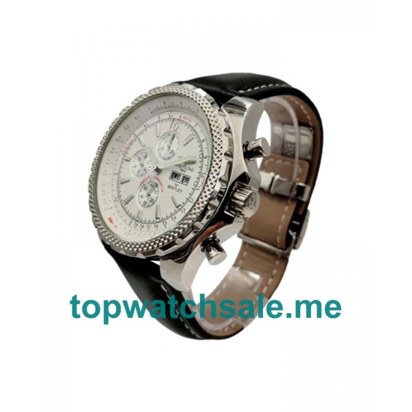 UK 44.8MM Silver Dials Breitling Bentley GT A13362 Replica Watches