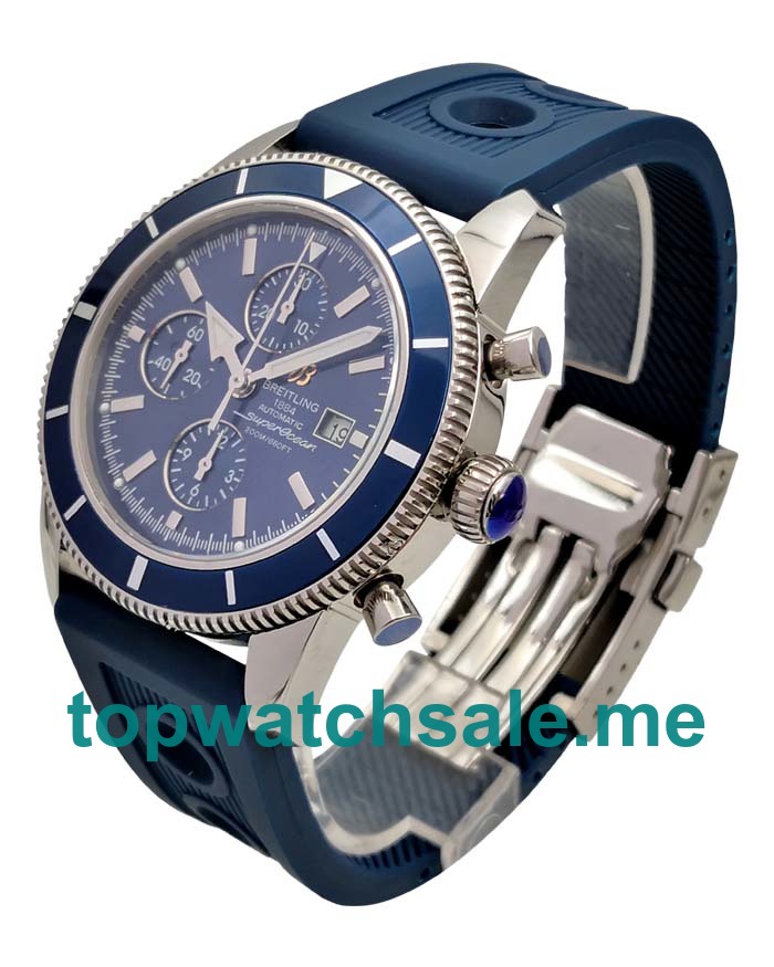 UK Best 1:1 Fake Breitling Superocean Heritage A13320 With Blue Dials For Men
