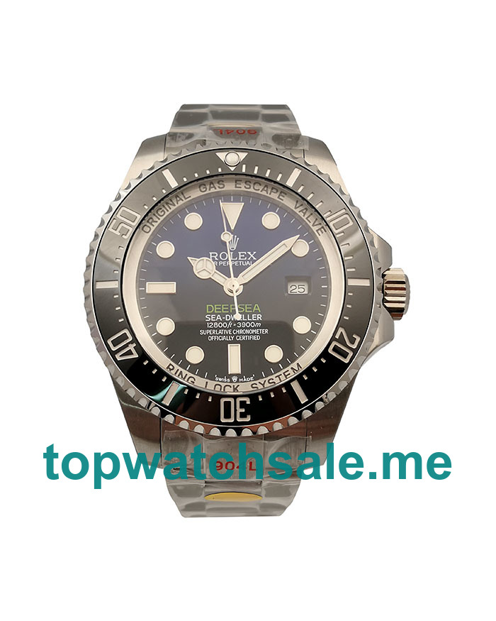 UK Swiss Movement Rolex Sea-Dweller Deepsea 126660 Replica Watches With Blue & Black Dials For Sale