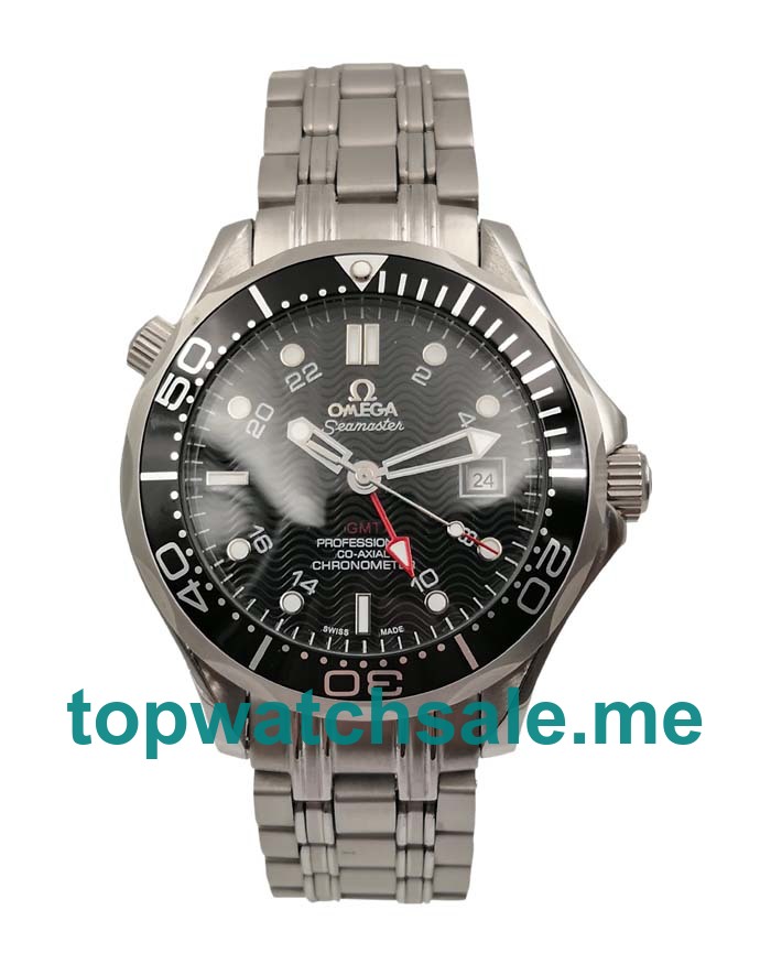 UK Best Quality Omega Seamaster 300 M GMT 2535.80.00 Replica Watches With 42 MM Steel Cases