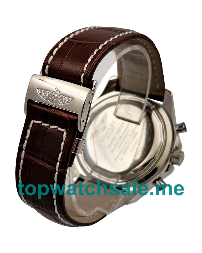 UK 48MM Replica Breitling Bentley Mulliner Tourbillon White Dials Watches
