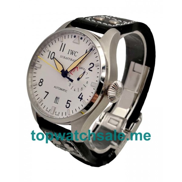 UK 46MM White Dials IWC Pilot's Replica Watches IW500906