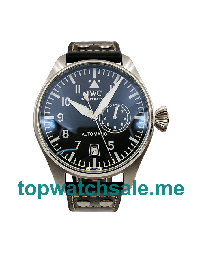 UK 46MM Black Dials Replica IWC Pilots IW500201 Watches