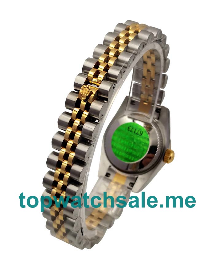 UK Best 1:1 Fake Rolex Lady-Datejust 76193 With Champagne Dials For Women