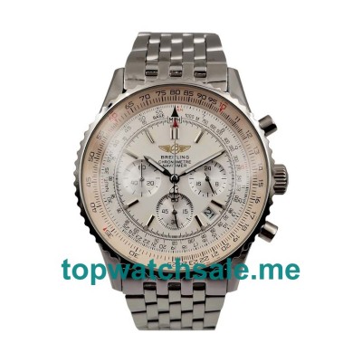 UK 42MM White Dials Breitling Navitimer A23322 Replica Watches