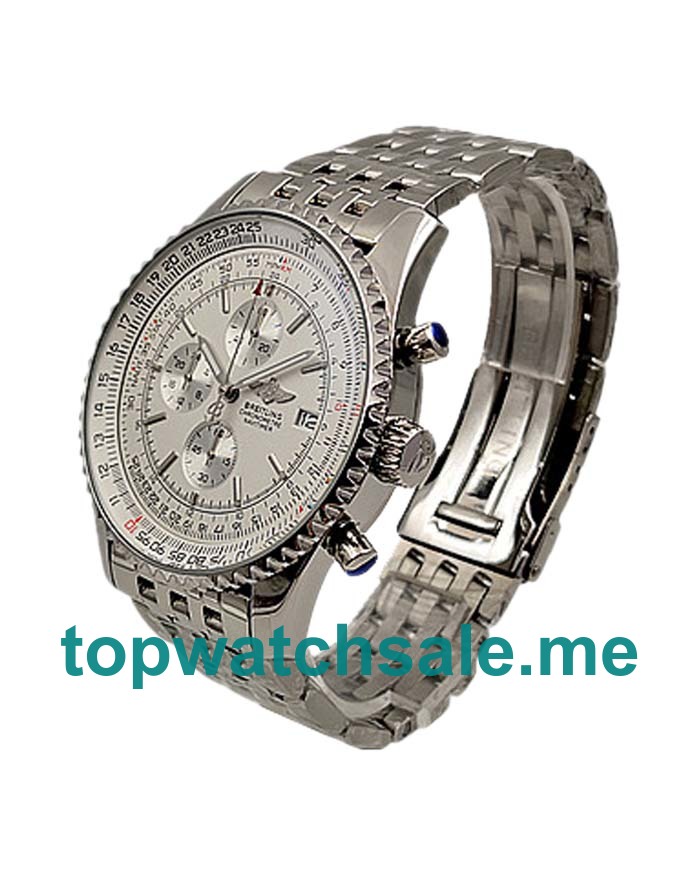 UK 47MM Silver Dials Breitling Navitimer A23322 Replica Watches
