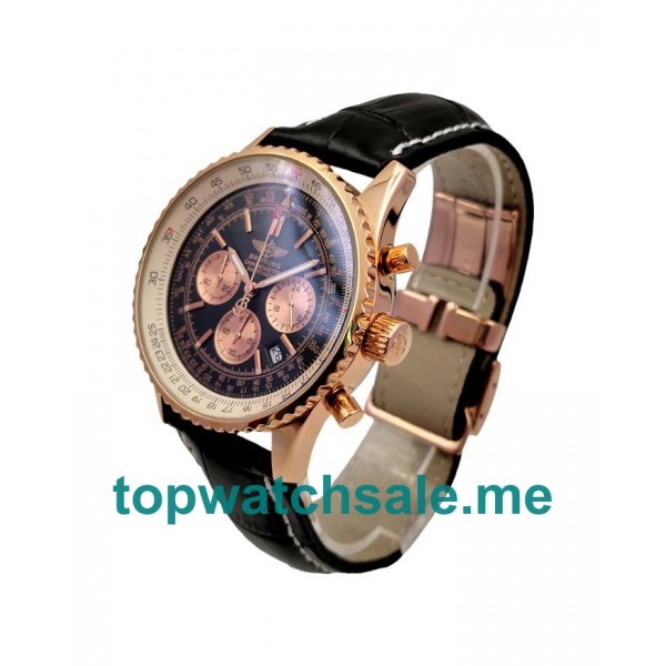UK 41.8MM Black Dials Breitling Navitimer A23322 Replica Watches