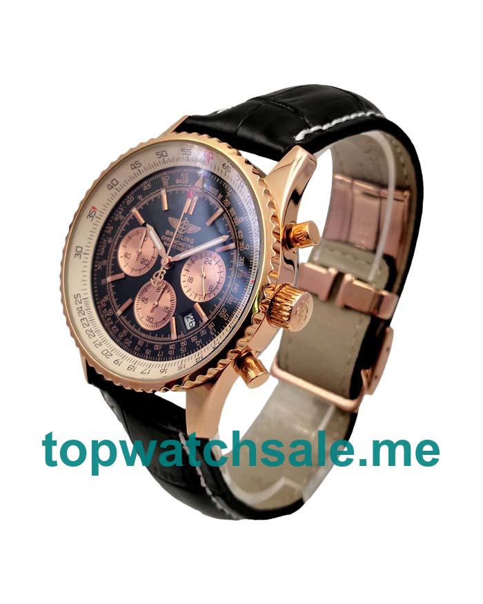 UK 41.8MM Black Dials Breitling Navitimer A23322 Replica Watches