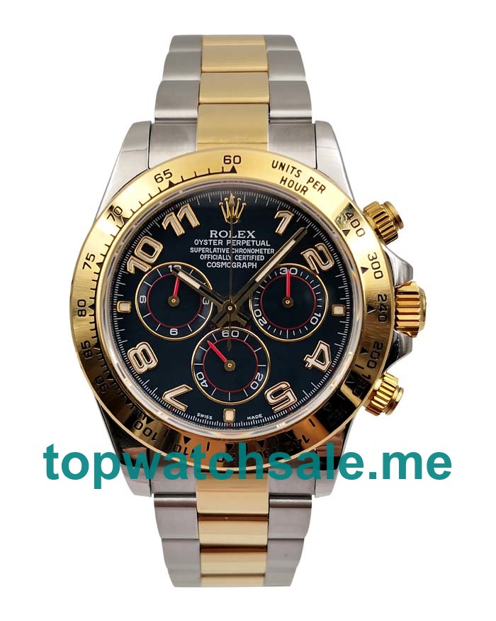 UK Best Quality Rolex Daytona 116503 Fake Watches With Blue Dials For Men