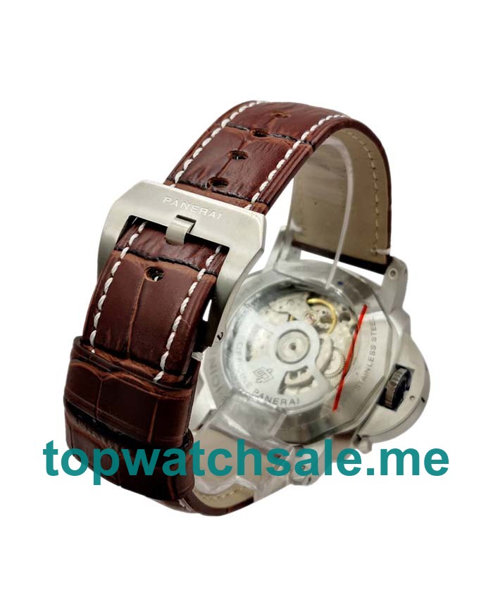 UK 44MM Black Dials Panerai Luminor Manifattura PAM00320 Replica Watches