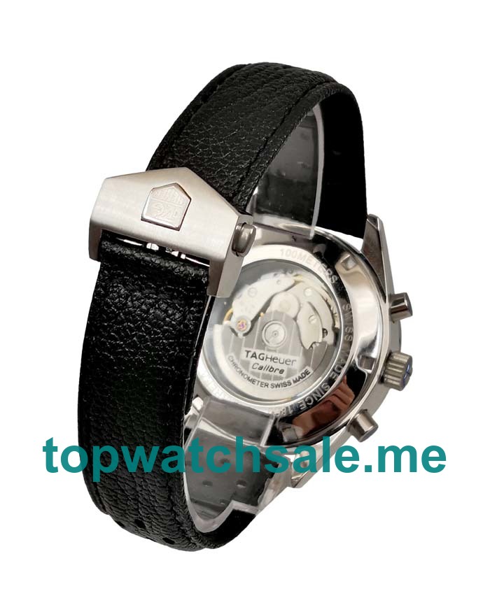 UK 44MM Replica TAG Heuer Carrera CV2014.FC6233 Black Dials Watches