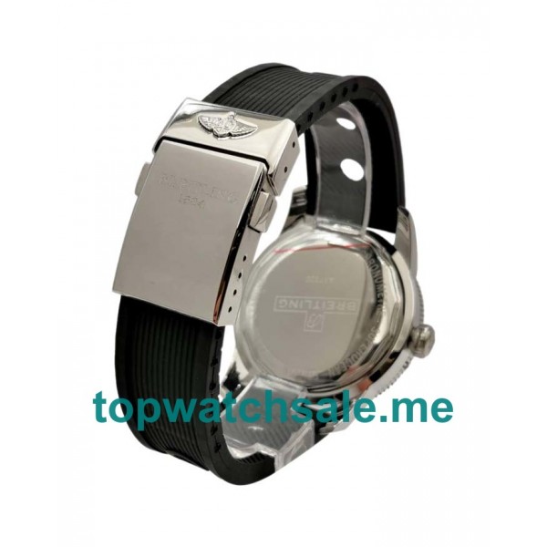 UK 46.5MM Black Dials Breitling Superocean Heritage A17320 Replica Watches