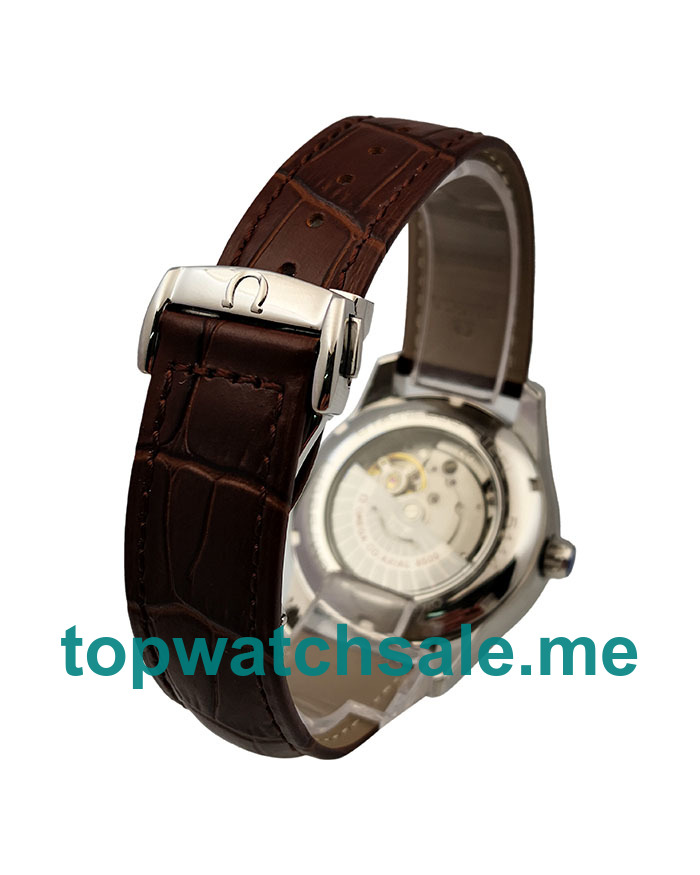 UK 41MM Silver Dials Omega De Ville 431.33.41.22.02.001 Replica Watches