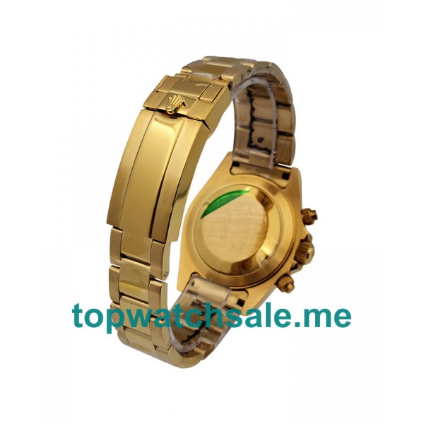 UK 40MM Gold Rolex Daytona 116528 Replica Watches