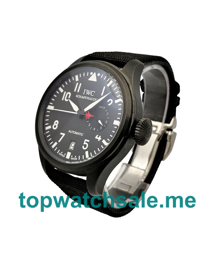 UK 44MM Black Dials IWC Pilots IW501901 Replica Watches