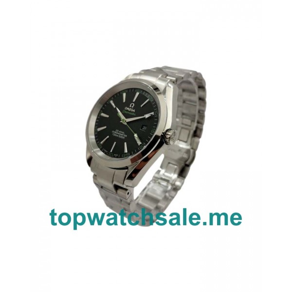 UK 41.5MM Black Dials Replica Omega Seamaster Aqua Terra 150 M 231.10.42.21.01.004 Watches