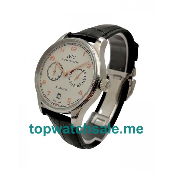 UK 42.3MM White Dials IWC Portugieser IW500114 Replica Watches