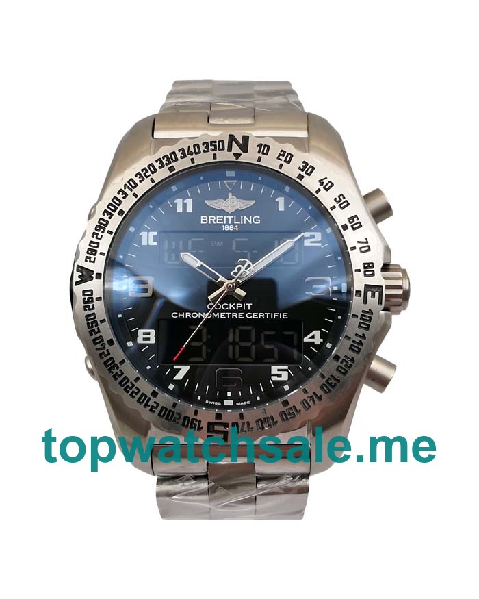 UK High Quality Breitling Professional Emergency E56121 Fake Watches With Grey Dials Online