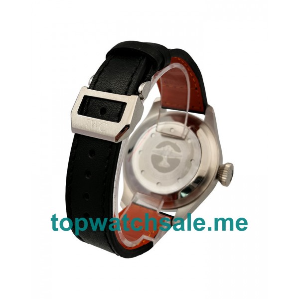 UK 44.5 MM Black Dials IWC Big Pilots IW500201 Replica Watches