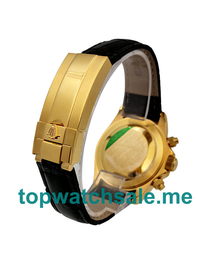 UK 40MM Gold Rolex Daytona 116518 Replica Watches