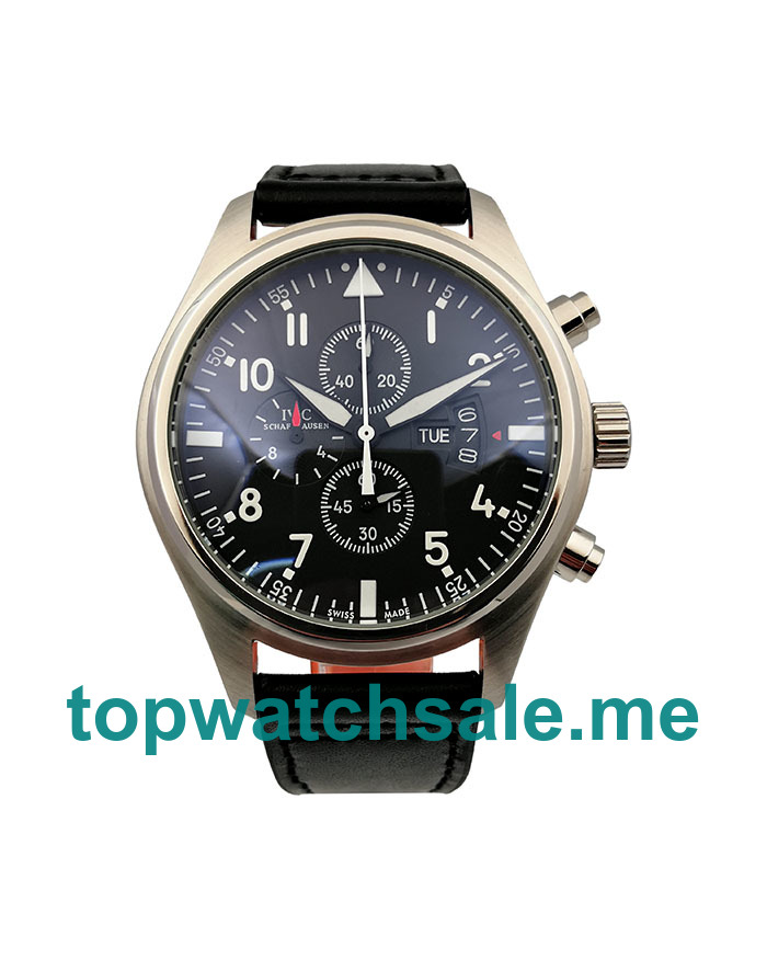 UK 42MM Steel Cases IWC Pilots IW377701 Replica Watches