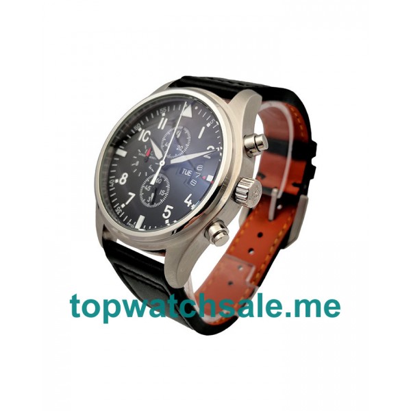 UK 42MM Steel Cases IWC Pilots IW377701 Replica Watches