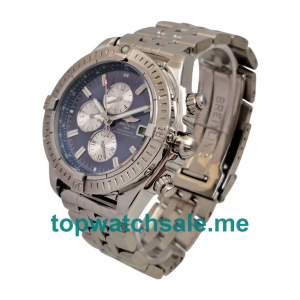 UK 41MM Blue Dials Breitling Chronomat A13352 Replica Watches