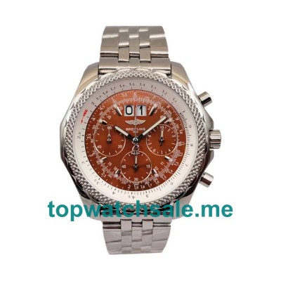 UK 47MM Bronze Dials Breitling Bentley 6.75 A44362 Replica Watches