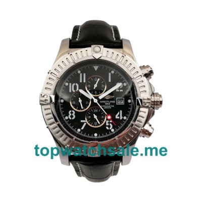 AAA Quality Breitling Chrono Avenger E13360 Replica Watches With Black Dials For Men