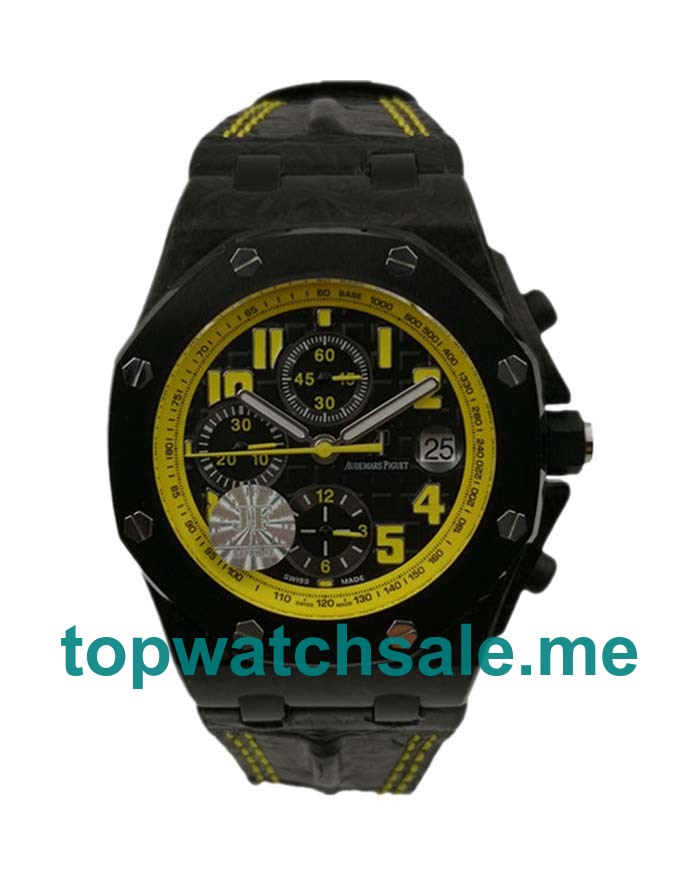 UK 44MM Black Dials Audemars Piguet Royal Oak Offshore 26176FO.OO.D101CR.02 Replica Watches