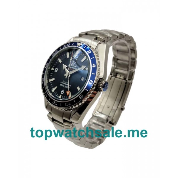 UK 43.5MM Blue Dials Omega Seamaster Planet Ocean 232.90.44.22.03.001 Replica Watches
