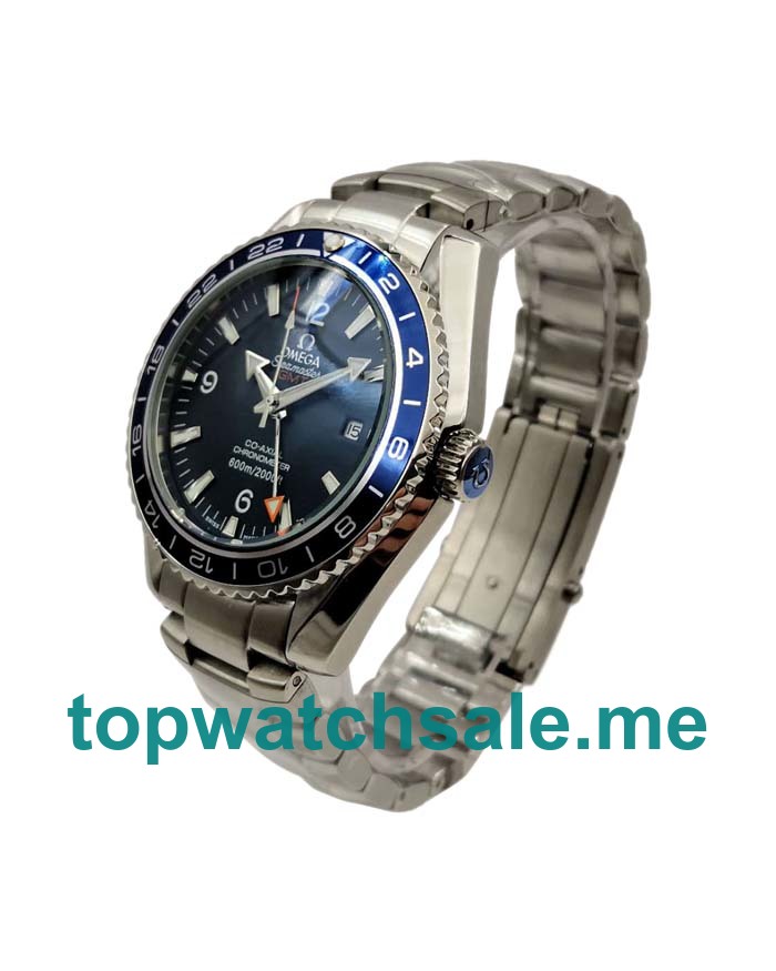 UK 43.5MM Blue Dials Omega Seamaster Planet Ocean 232.90.44.22.03.001 Replica Watches