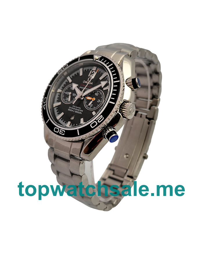 UK 43MM Black Dials Omega Seamaster Planet Ocean 232.30.46.51.01.003 Replica Watches