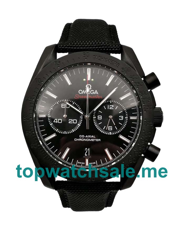 UK 44MM Black Dials Omega Speedmaster 311.92.44.51.01.003 Replica Watches