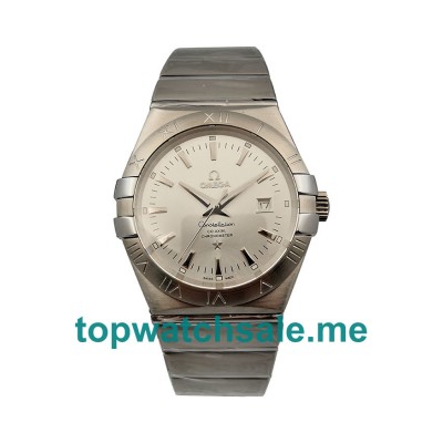 UK 39MM Replica Omega Constellation 1511.30.00 Silver Dials Watches