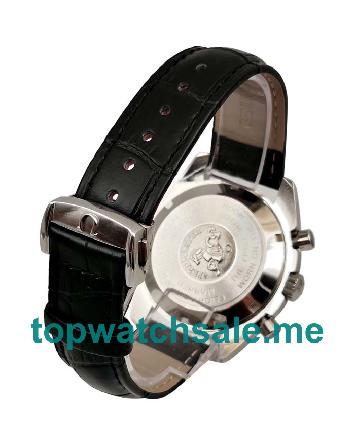 UK 40MM Silver Dials Omega Speedmaster 3813.30.00 Replica Watches