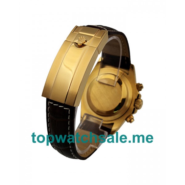 UK 40MM Champagne Dials Replica Rolex Daytona 116518 Watches