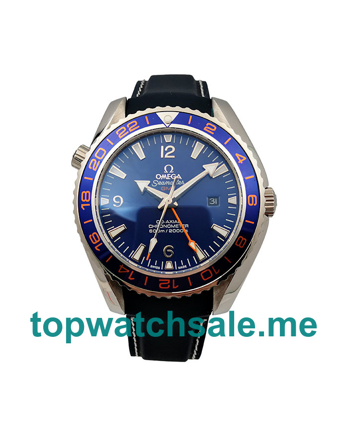 UK 44MM Blue Dials Omega Seamaster Planet Ocean 232.32.44.22.03.001 Replica Watches