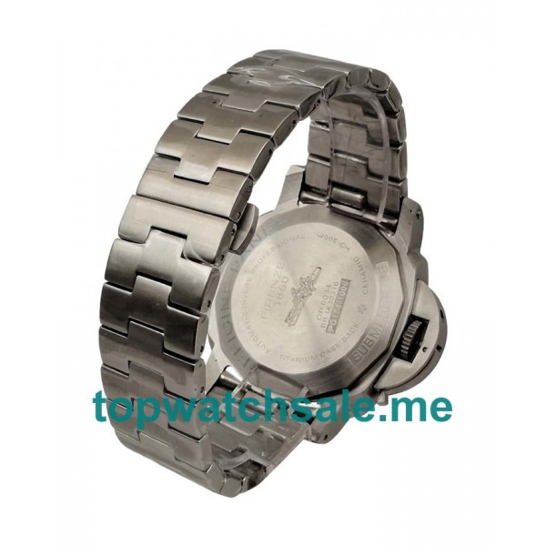 UK 44MM Black Dials Panerai Luminor GMT PAM00297 Replica Watches