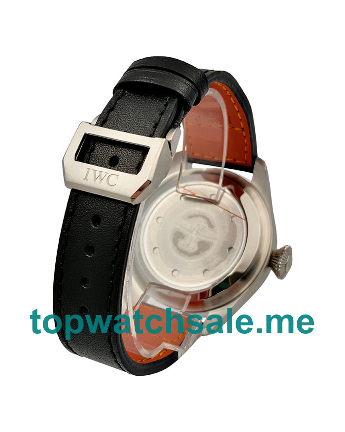 UK 44.5MM Black Dials IWC Pilots IW500401 Replica Watches