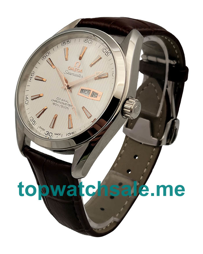 UK 40MM Silver Dials Omega Seamaster Aqua Terra 231.13.43.22.02.002 Replica Watches