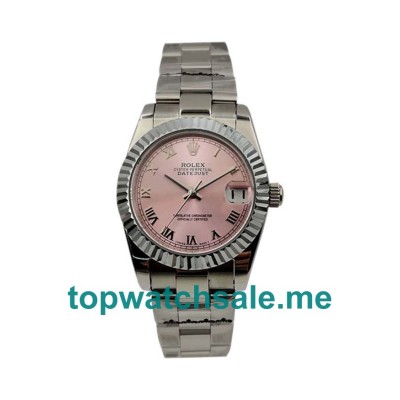 UK 31MM Pink Dials Rolex Datejust 178274 Replica Watches
