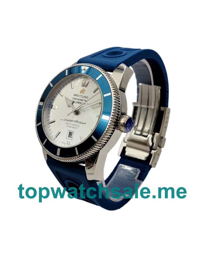 UK 46.5MM Beige Dials Breitling Superocean Heritage A17320 Replica Watches