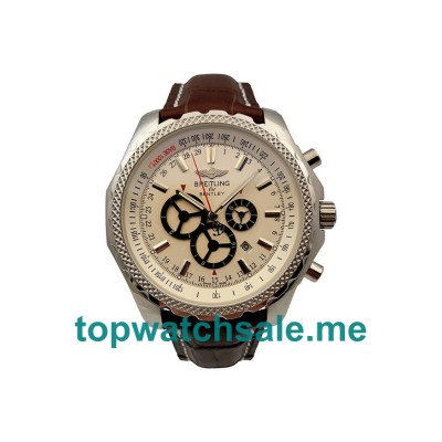 UK 46.5MM White Dials Breitling Bentley GT A13362 Replica Watches