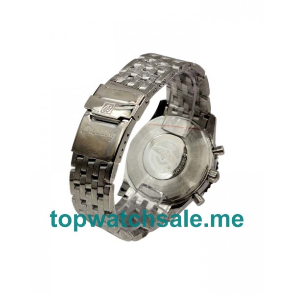 UK 46MM Blue Dials Breitling Navitimer World A24322 Replica Watches