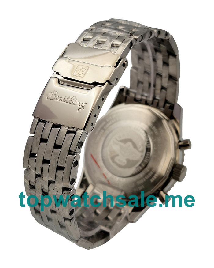 UK 46MM White Dials Breitling Navitimer World A24322 Replica Watches