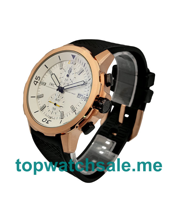 UK 46MM Rose Gold IWC Aquatimer IW329001 Replica Watches