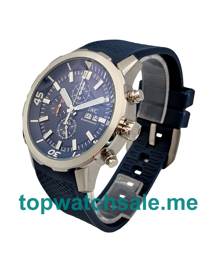 UK 46MM Blue Dials Replica IWC Aquatimer IW329003 Watches