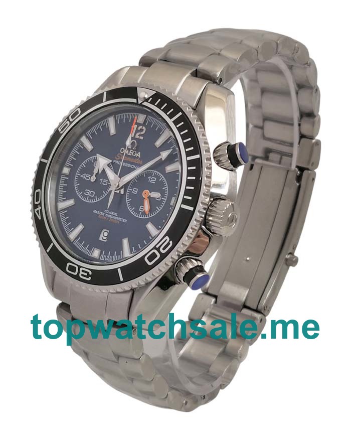 UK 43MM Blue Dials Omega Seamaster 3811.80.03 Replica Watches