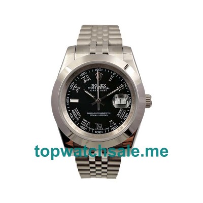 UK Best Quality Rolex Datejust 116300 Replica Watches With Black Dials Online